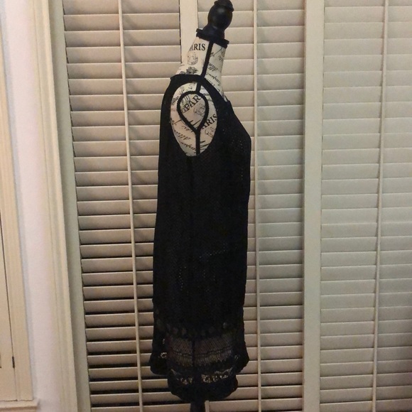 Pretty Black Lace Dress - Picture 3 of 6